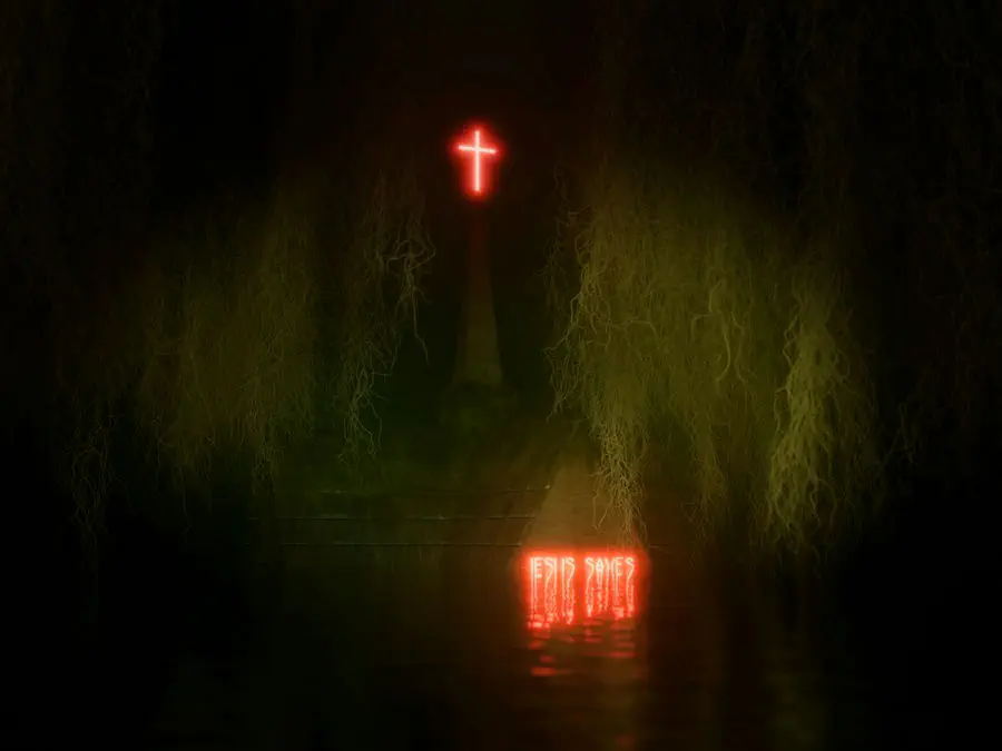 Two feet kicking at a trophy, covered in some sort of goop.