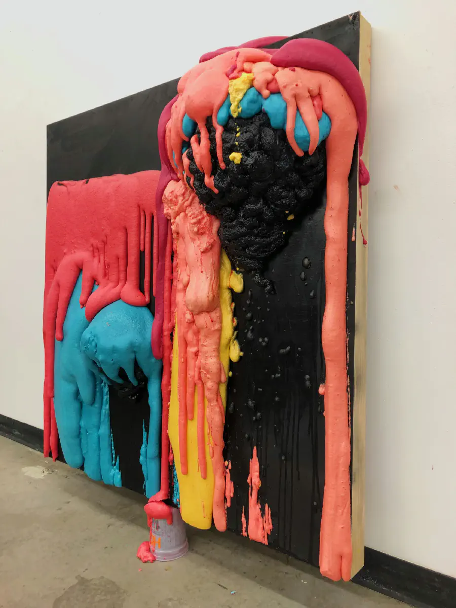 A different angle that reinforces how far it juts out from the wall.